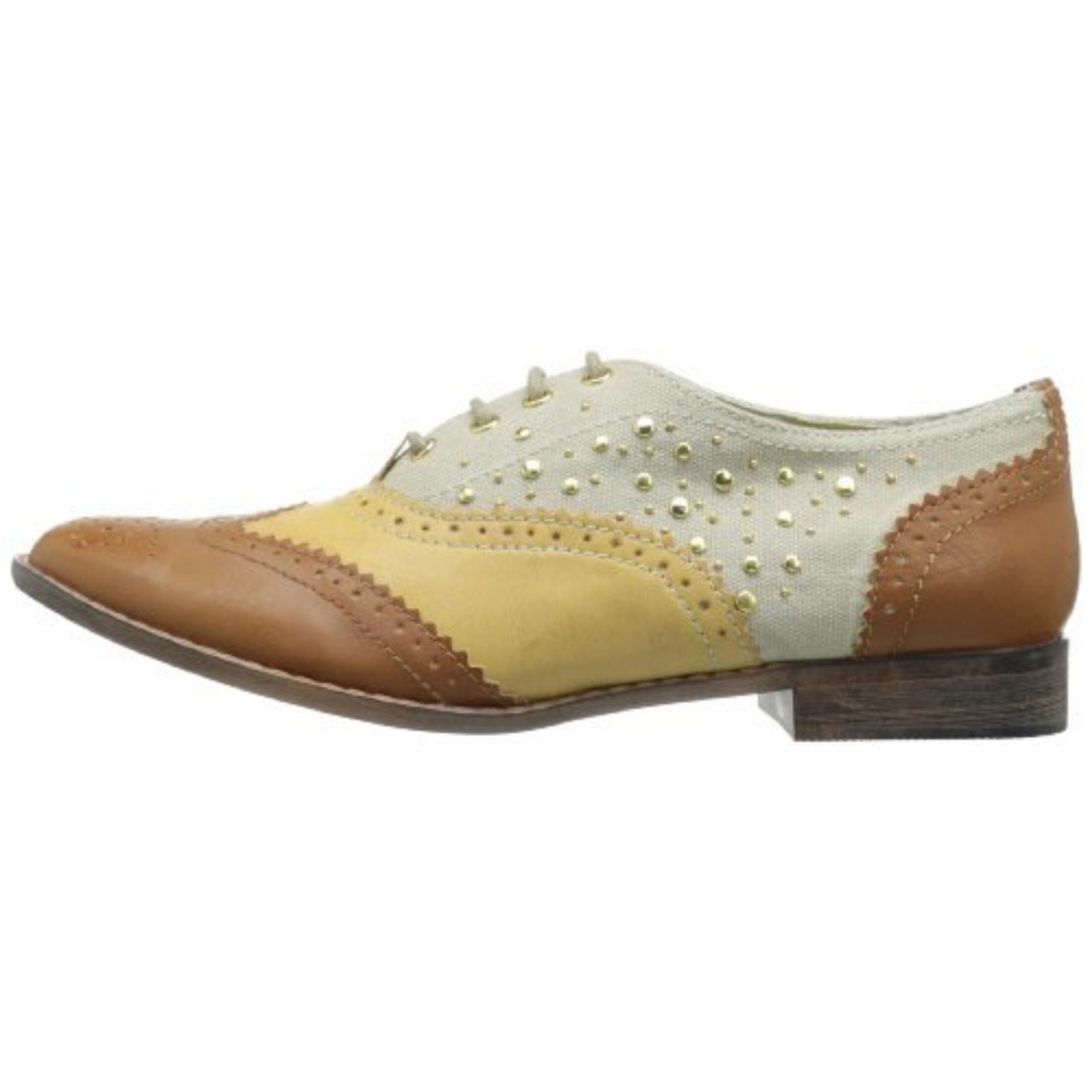 Tan oxfords